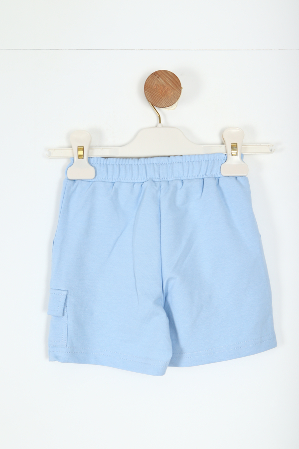 Erkek Çocuk Şort 9-36 Ay 68610 Mavi - 3