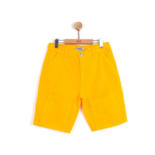 P-003514 (nk 62708) Erkek Summer Şort 8-14 Yaş Turuncu 