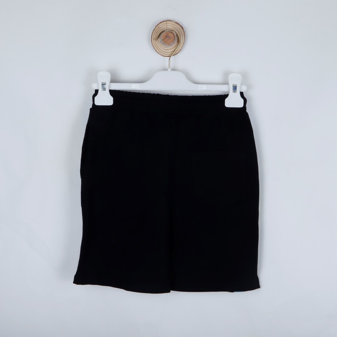 P-004042 (nk 62515) Erkek Şort4-8 Yaş Siyah - Mavi - 1