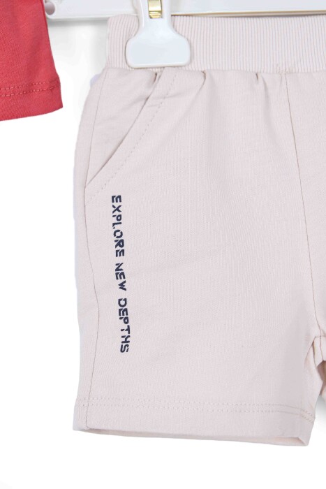Erkek Çocuk Şort TAkım 6-24 AY 30097 - 5