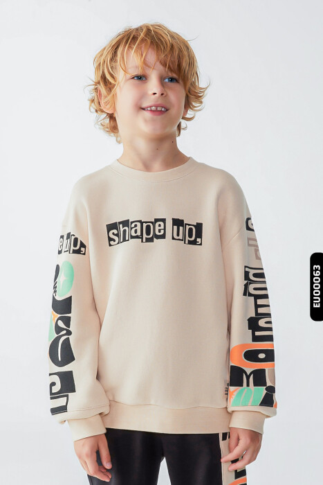 Erkek Çocuk Sweatshirt 4-8 Yaş 45515 - 1