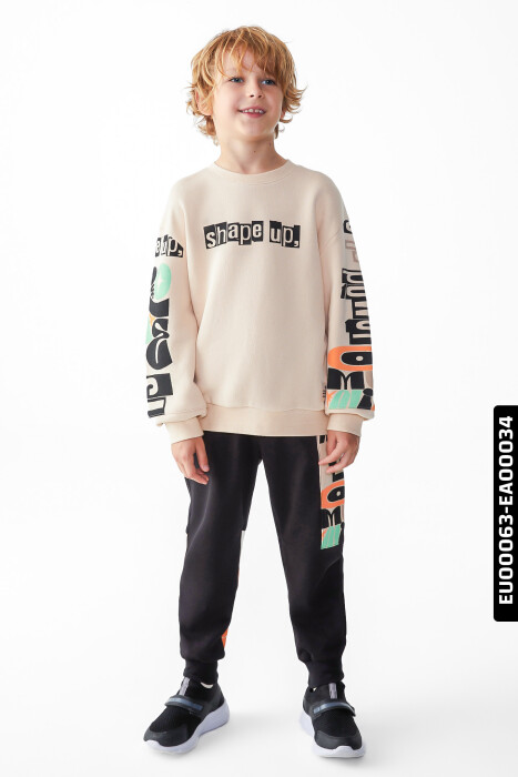Erkek Çocuk Sweatshirt 4-8 Yaş 45515 - 2