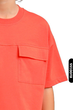 Erkek Tshirt 10-14 yaş 1724 Oranj - 2