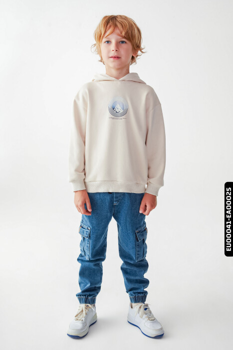 Erkek Çocuk Sweatshirt 4-8 Yaş 45503 - 3