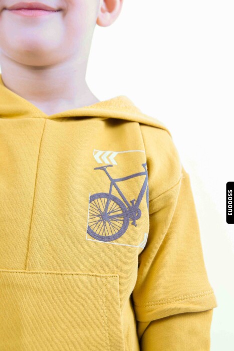 Erkek Çocuk Baskılı Sweatshirt 3-7 Yaş 20288 - 6