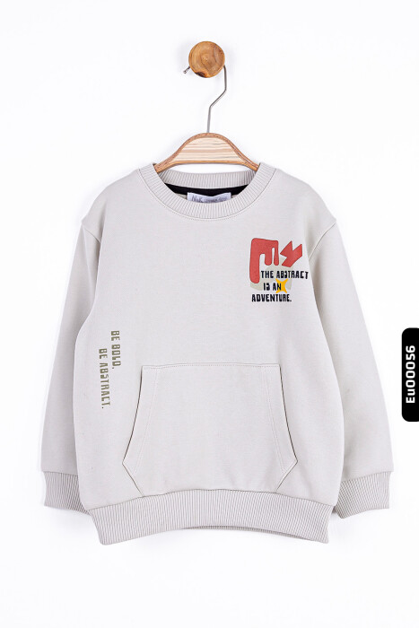 Erkek Bebek Adventure Sweatshirt 9-24 Ay 45625 - 1