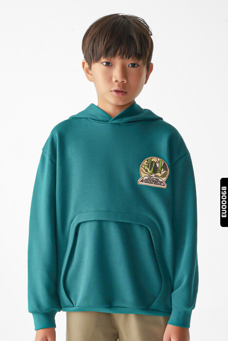 Erkek Çocuk Sweatshirt 8-14 Yaş 45336 - 1
