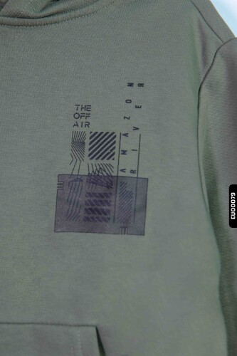 Erkek Çocuk Kapşonlu Sweatshirt 3-8 Yaş 10830 - 169