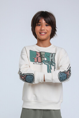 Erkek Çocuk Sweatshirt 4-8 Yaş 1766 