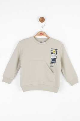 Erkek Çocuk Sweatshirt 9aY-4 Yaş 47609 