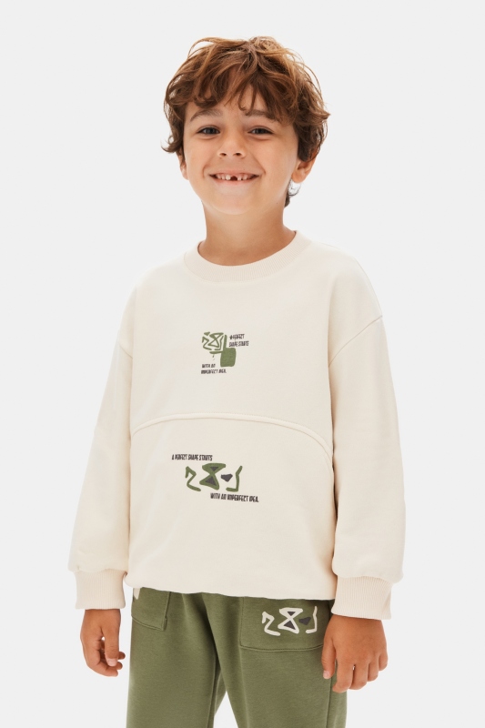 Erkek Çocuk Swaetşirt 4-8 Yaş 49507 - 2