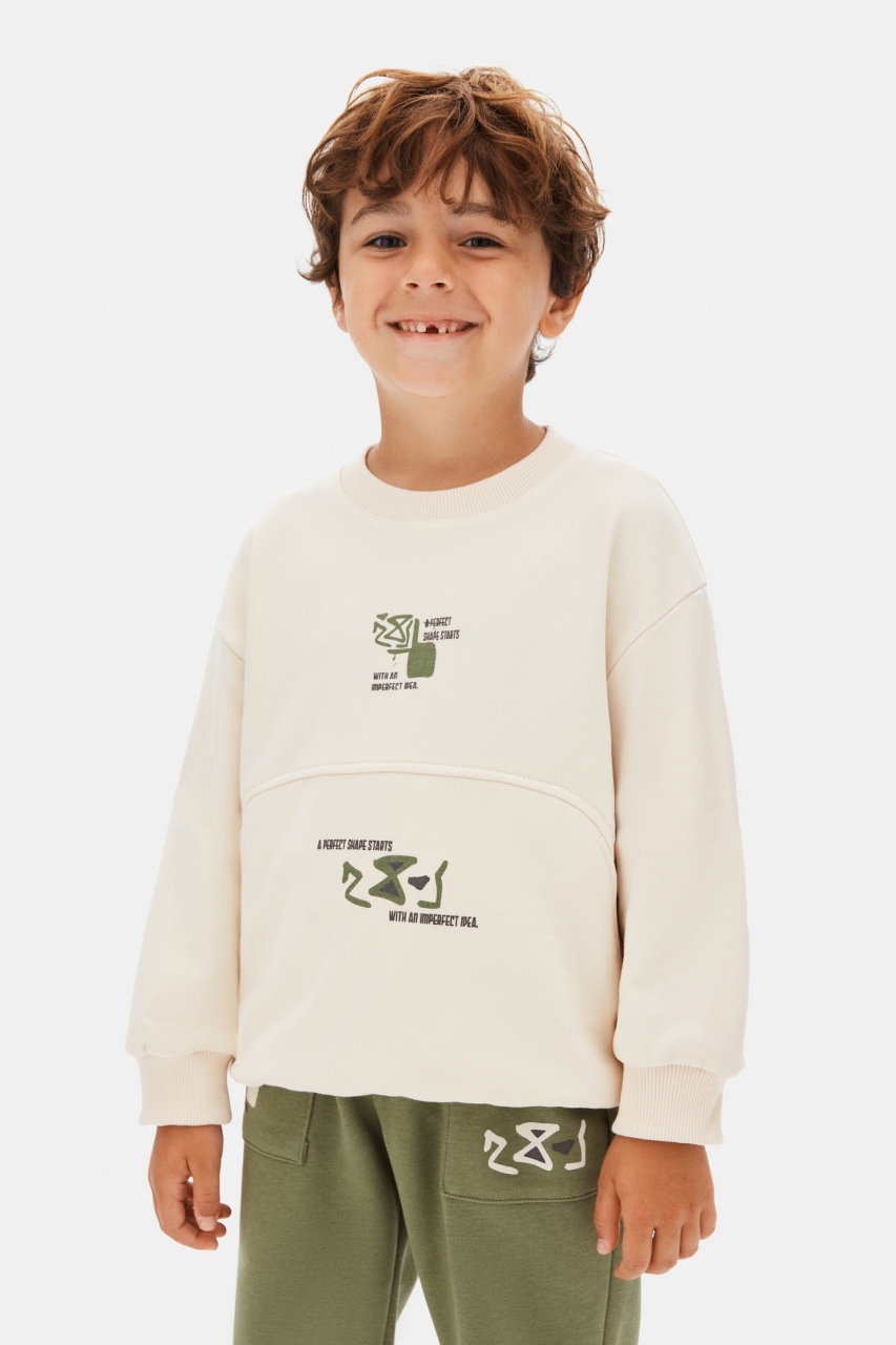Erkek Çocuk Swaetşirt 4-8 Yaş 49507 - 2