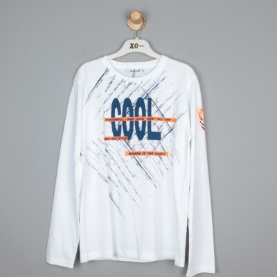 Erkek Sweatshirt 10-14 Y 0001585 Eswt07001 Beyaz - 2