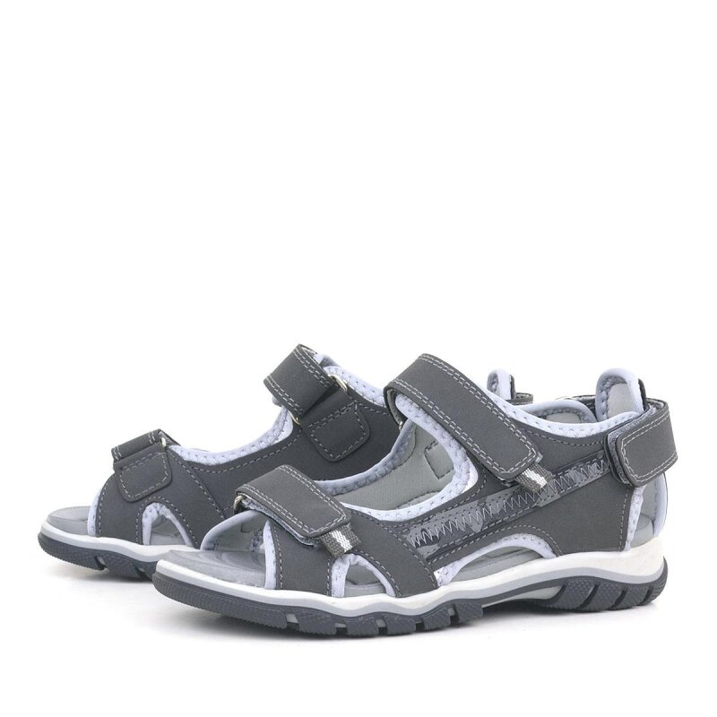 Rakerplus Gri Outdoor Erkek Çocuk Sandalet Ayakkabı - 4