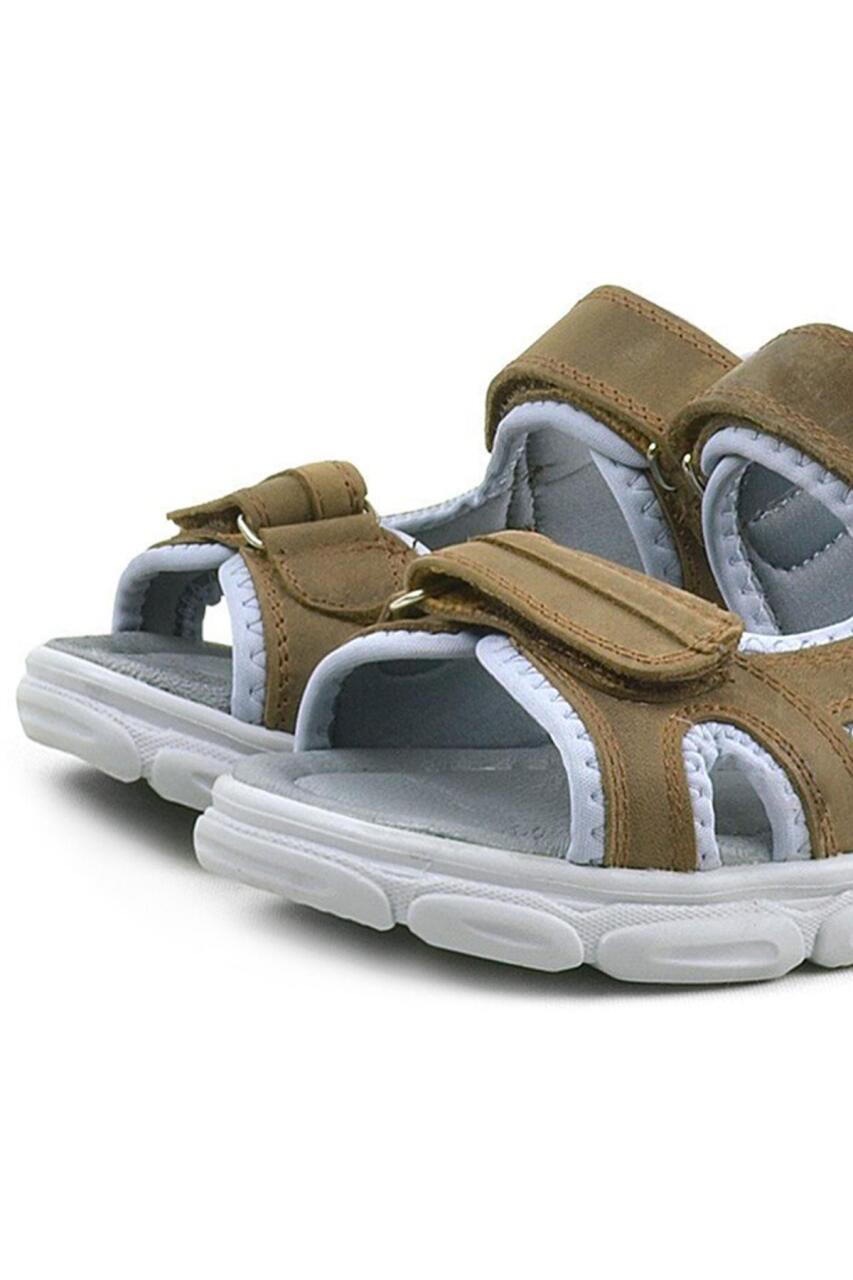 Rakerplus Wisps Hakiki Deri Kum Kamuflaj Çocuk Sandalet - 7