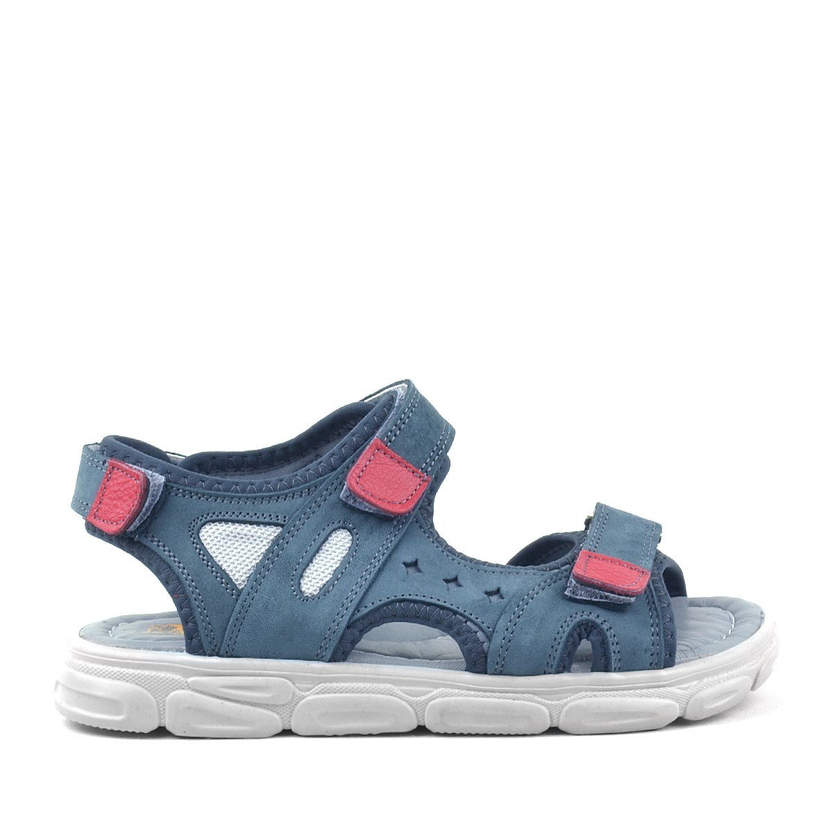 Rakerplus Flint Hakiki Deri Gri Çocuk Sandalet - 2