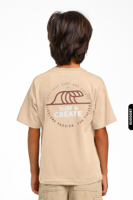 Erkek Çocuk Tişört 5-14 Yaş 1727 Camel - 2