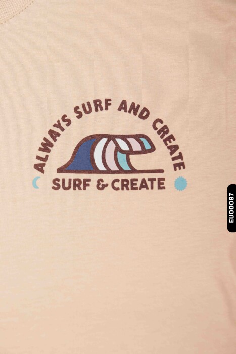 Erkek Çocuk Tişört 5-14 Yaş 1727 Camel - 6