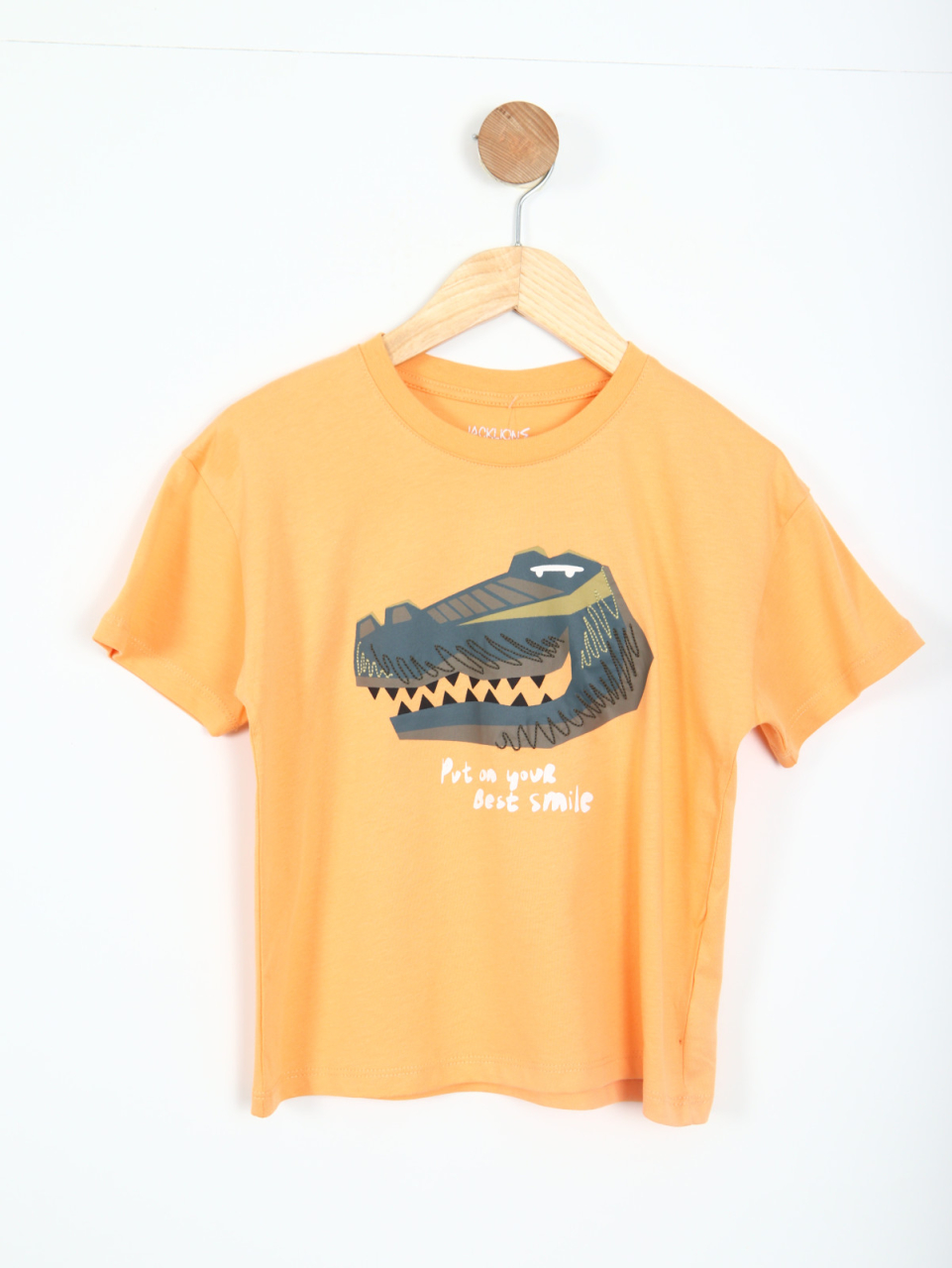 Erkek Çocuk Tişört 1-4 Yaş 1787 Somon - 1