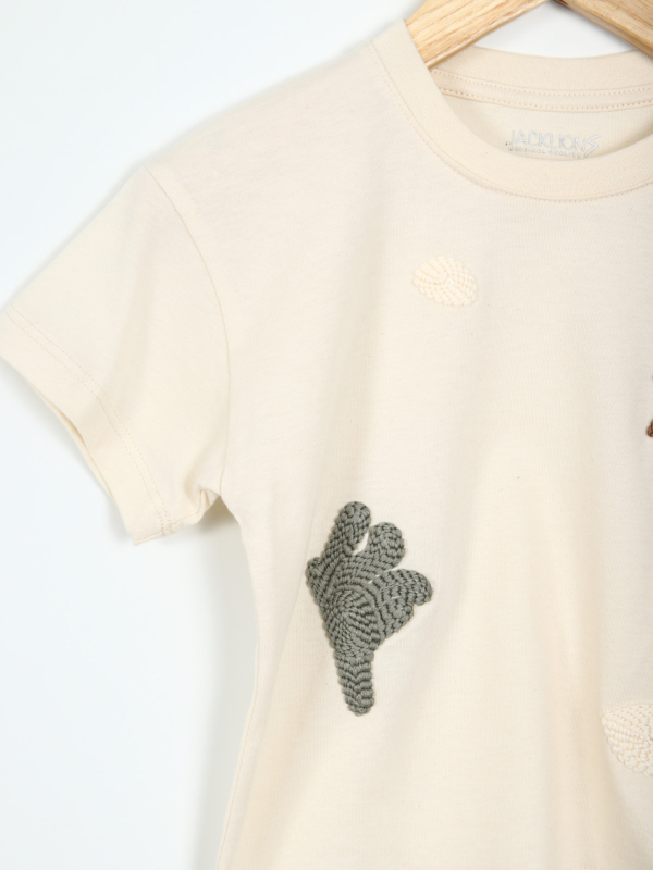 Erkek Çocuk Tişört 1-4 Yaş 1814 Taş Rengi - 2