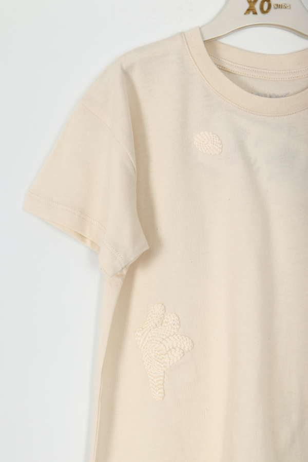 Erkek Çocuk Tişört 1-4 Yaş 1815 Taş Rengi - 2