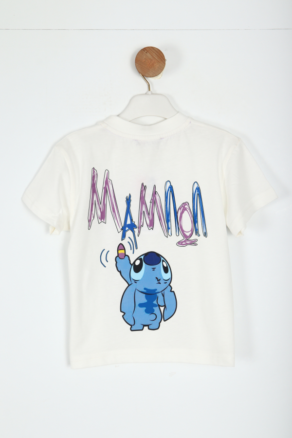 Erkek Çocuk Tişort 1-5 Yaş 8276 Ekru - 3