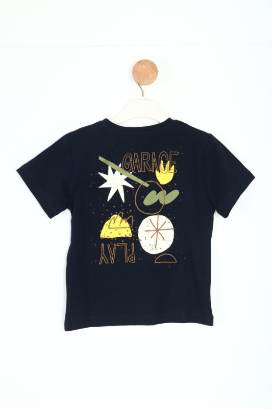 Erkek Çocuk Tişort 9Ay - 4 Yaş 48632 Lacivert - 3