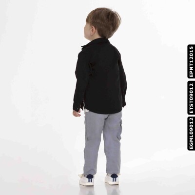 Erkek Tişört 1-4 Yaş 1614 Etst09012 Ekru - 4