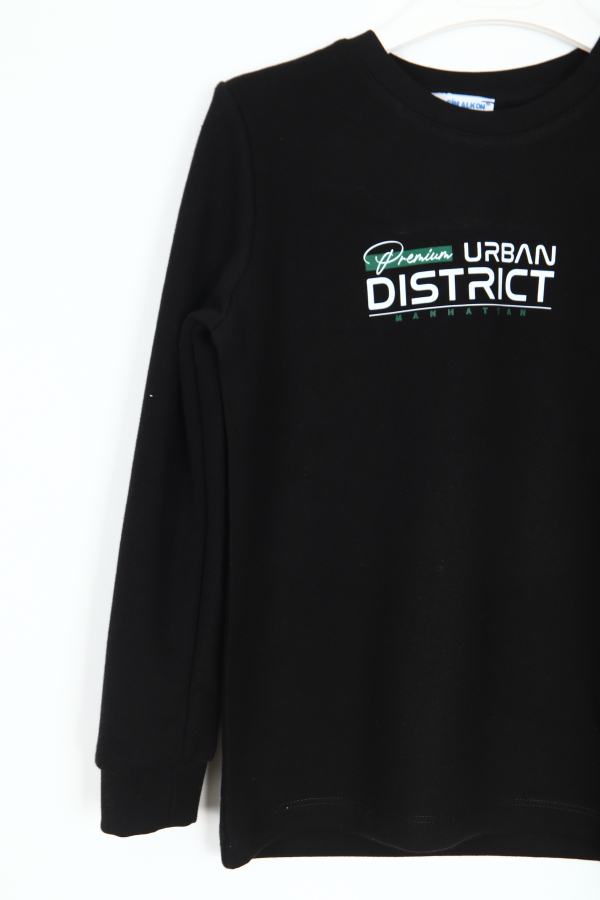 Erkek Çocuk Yelek Ve Sweatshirt 6-16 Yaş 2146 Yeşil - 5