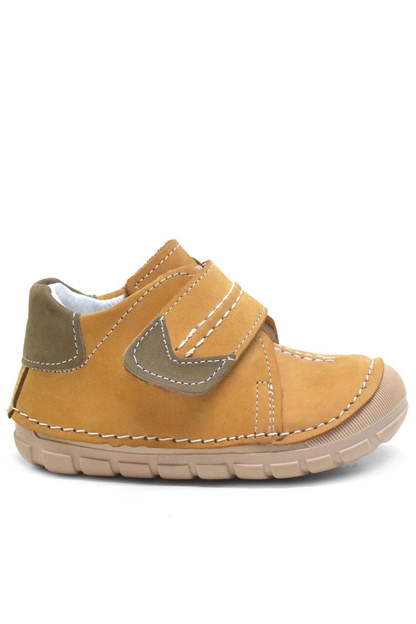 Rakerplus Popeye Hakiki Deri Taba İlk Adım Unisex Bebek Ayakkabısı - 2