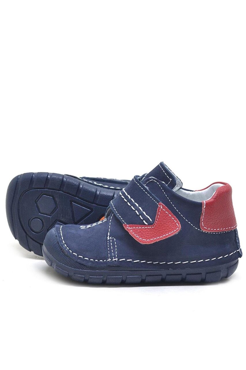 Rakerplus Popeye Hakiki Deri Lacivert İlk Adım Unisex Bebek Ayakkabısı - 3
