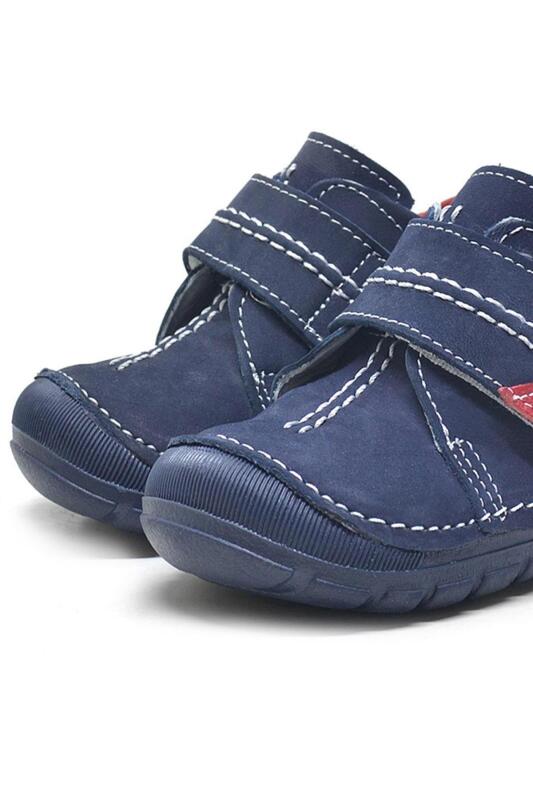 Rakerplus Popeye Hakiki Deri Lacivert İlk Adım Unisex Bebek Ayakkabısı - 6