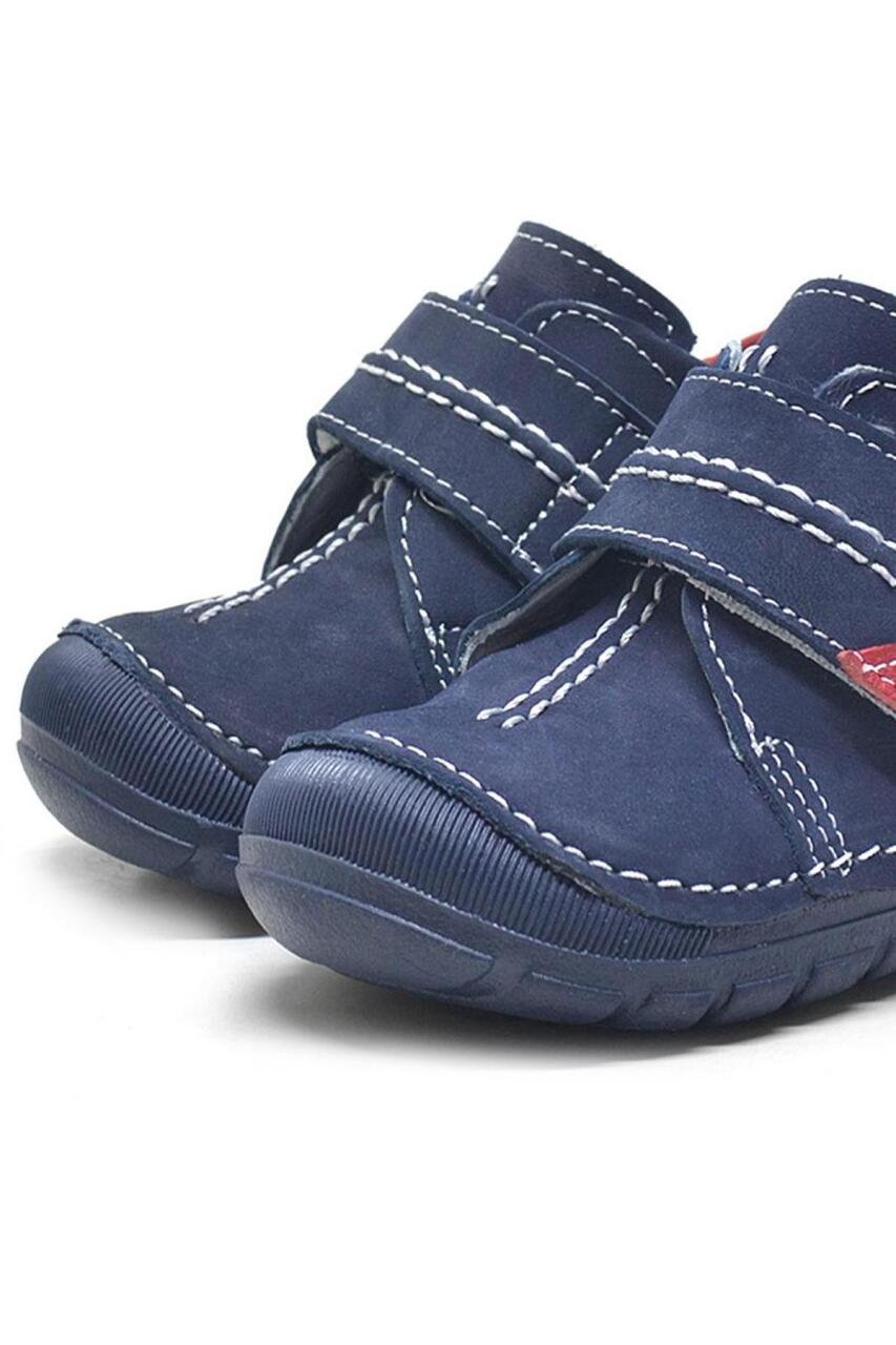 Rakerplus Popeye Hakiki Deri Lacivert İlk Adım Unisex Bebek Ayakkabısı - 6