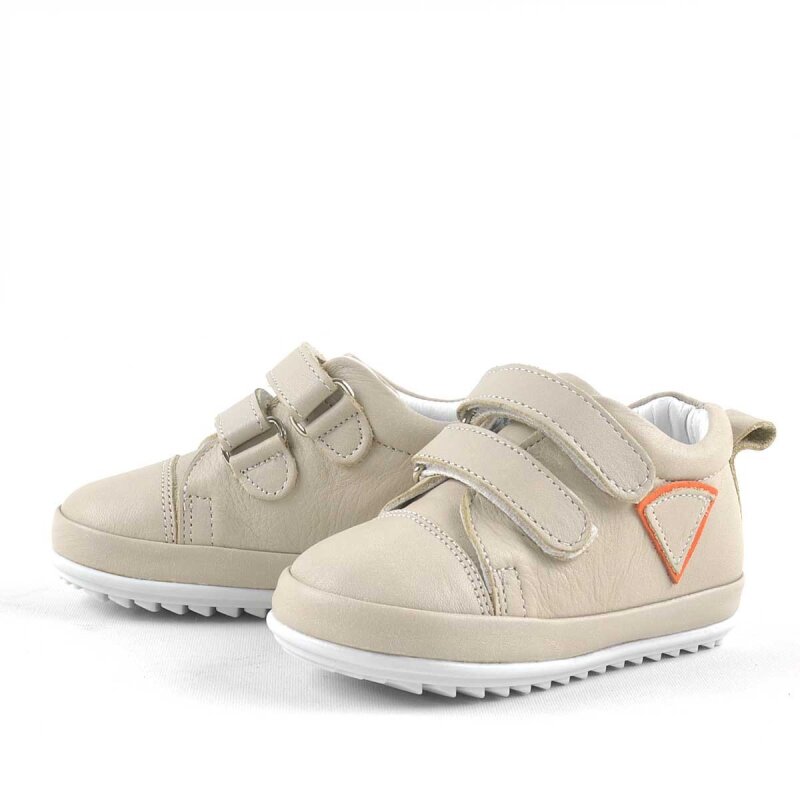 Rakerplus Scrat Hakiki Deri Krem İlk Adım Ayakkabısı - 4