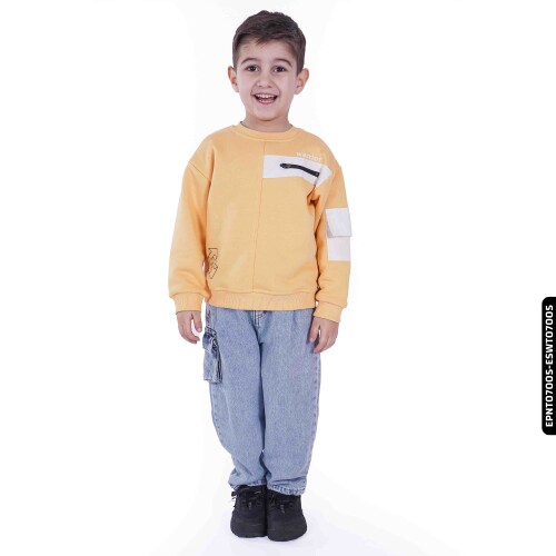 Erkek Sweatshirt 9ay-3 Y 0015091 Eswt07005 - 1