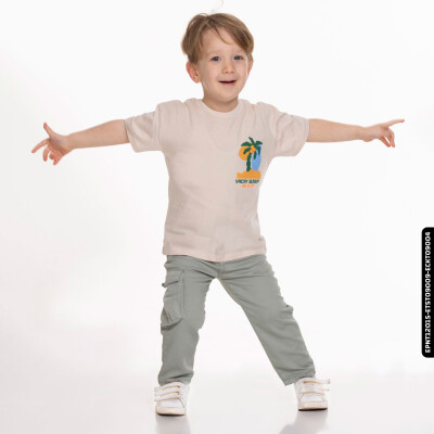 Erkek Tişört 1-4 Yaş 1619 Etst09009 - xo kids
