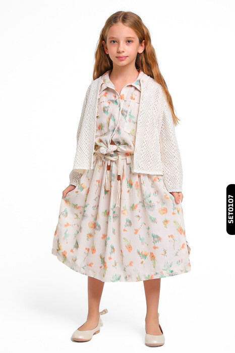 قميص بناتي للأعمار بين 5-14 سنوات 35744 - 6