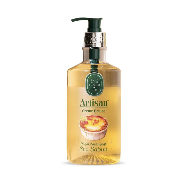 Eyüp Sabri Tuncer Artisan Natural Olive Oil Liquid Soap 600 ml Creme Brulee - Eyüp Sabri Tuncer