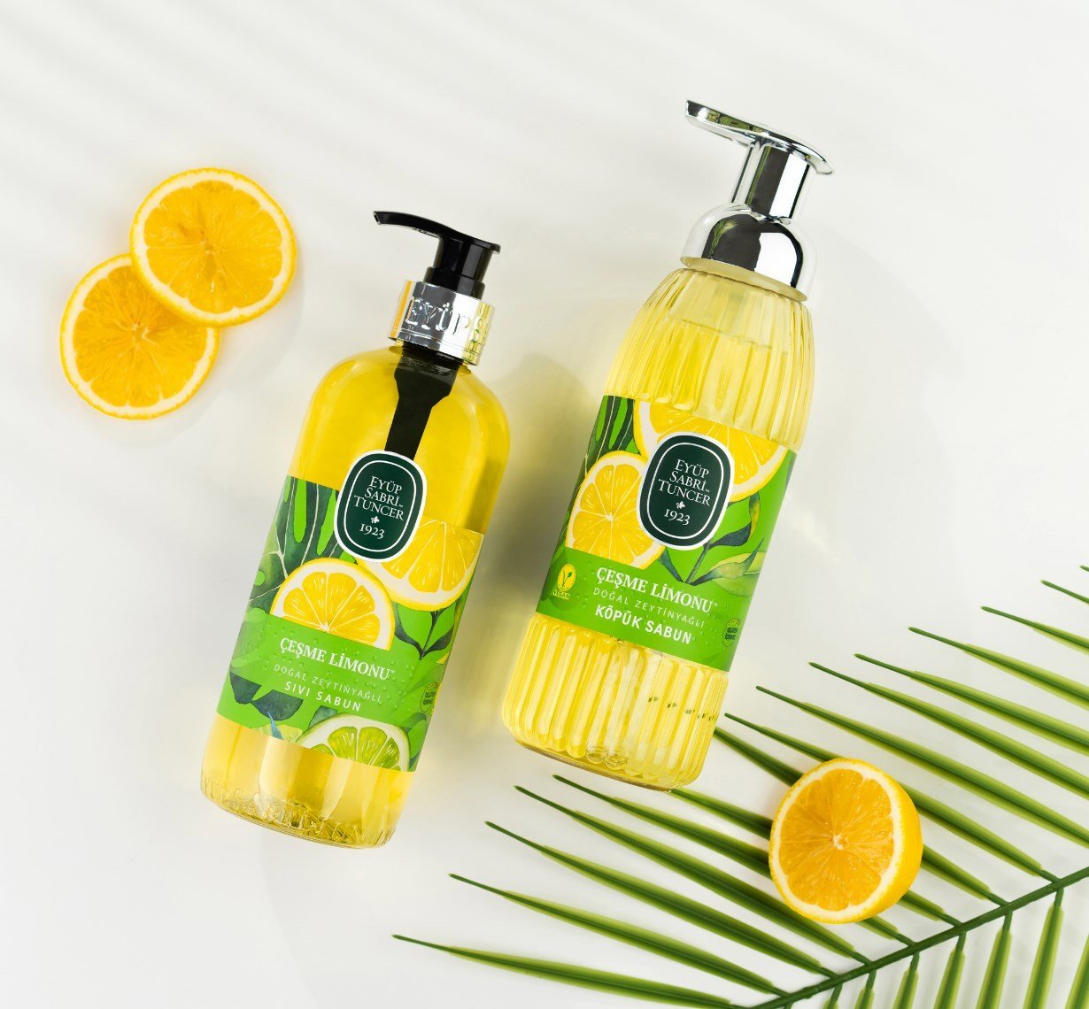 أيوب صبري تونجر صابون رغوي بزيت الزيتون الطبيعي 500 مل ليمون تشيشمي - 2