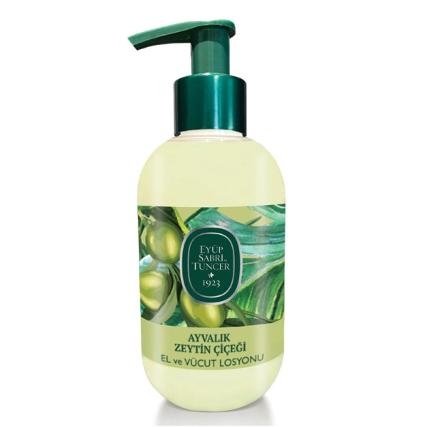 غسول اليد والجسم بزيت الزيتون الطبيعي من أيوب صبري تونجر 280 مل، زهر الزيتون أيفاليك - Eyüp Sabri Tuncer