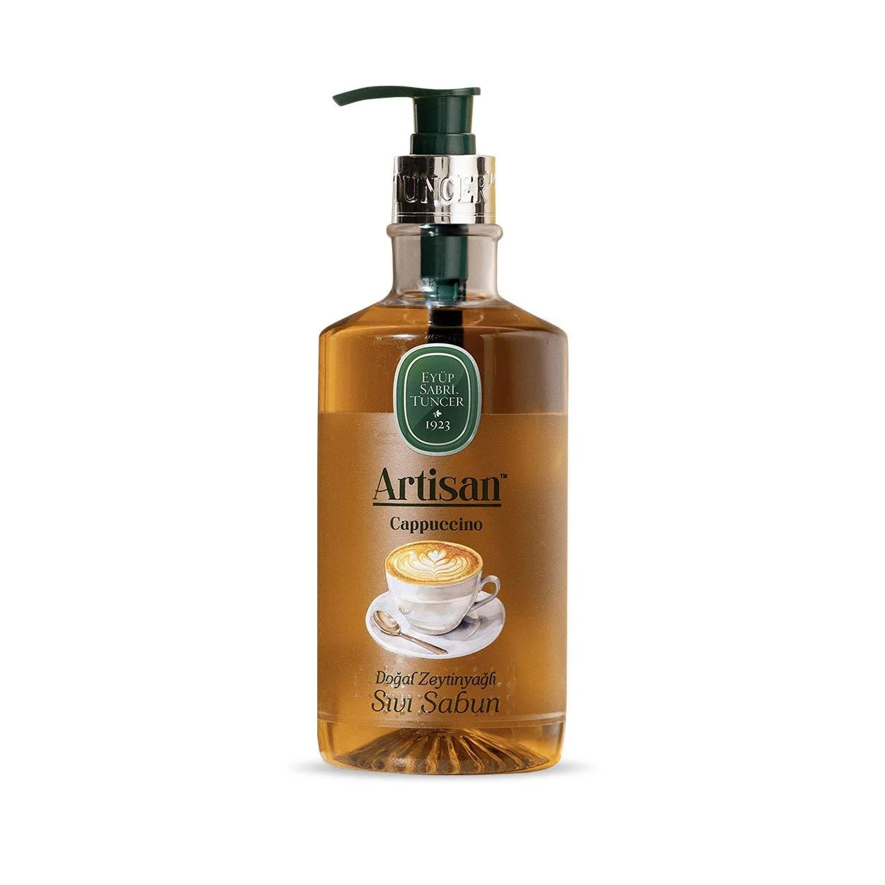 Eyüp Sabri Tuncer Artisan Doğal Zeytinyağlı Sıvı Sabun 600 ml Cappuccino - 1