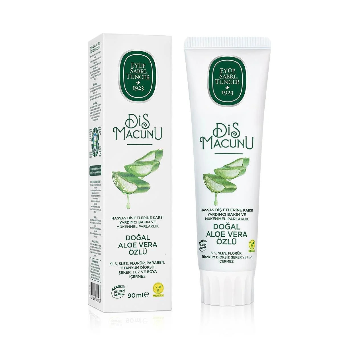 Eyüp Sabri Tuncer Doğal Diş Macunu 90 Gr Aloe Vera - 1
