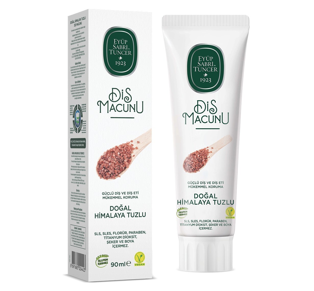 Eyüp Sabri Tuncer Doğal Diş Macunu 90 Gr Himalaya Tuzlu - 1