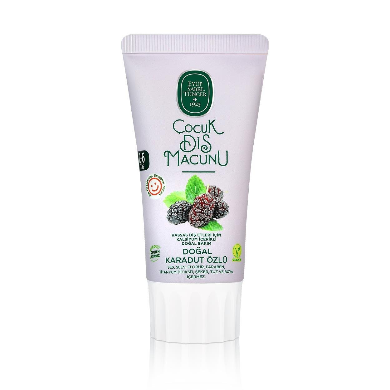 Eyüp Sabri Tuncer Doğal Karadut Özlü Diş Macunu 2-6 Yaş 60 ml - 2