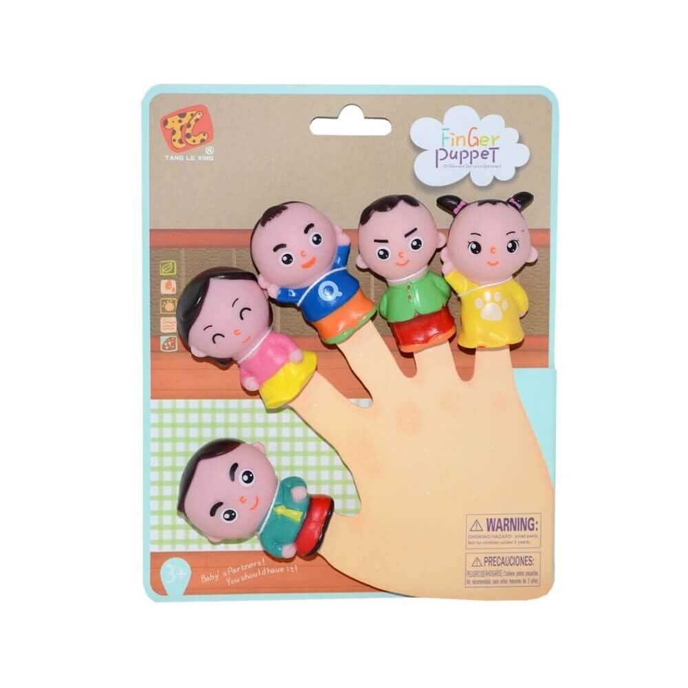 Finger Puppet İnsan Figürlü Parmak Kuklası - 2