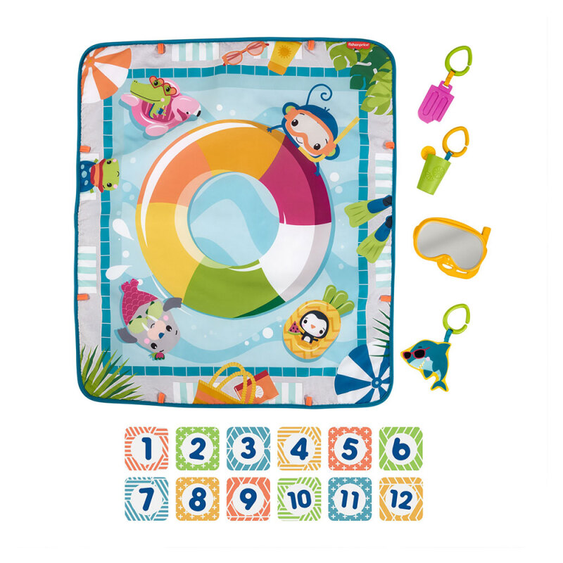 Fisher Price Havuz Keyfi Oyun Minderi GRR44 - 6