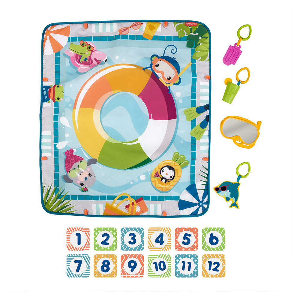 Fisher Price Havuz Keyfi Oyun Minderi GRR44 - 6