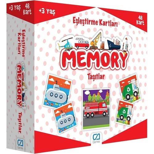 ألعاب مطابقة البطاقات المركبات 48 بطاقة 5038 - Games