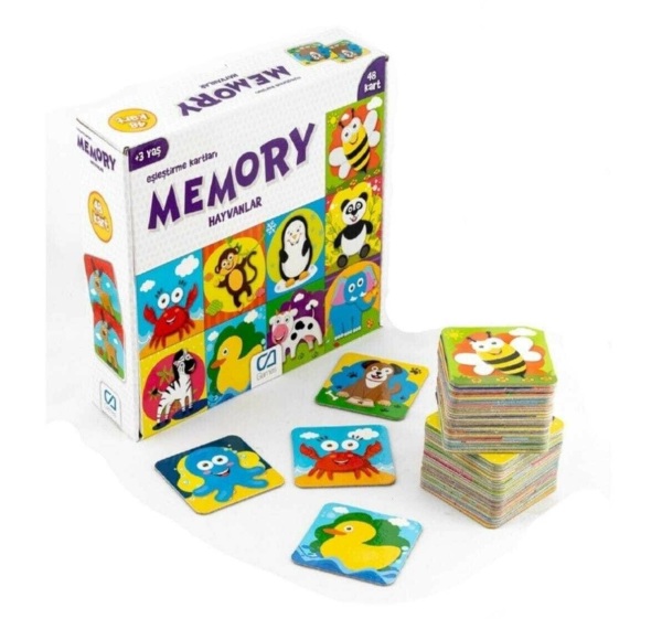 العاب مطابقة البطاقات الحيوانات 48 بطاقة 5041 - 2