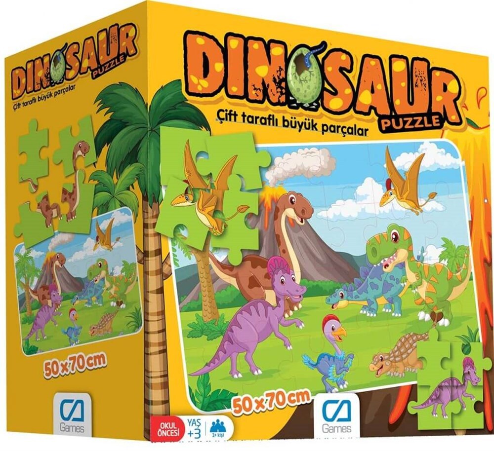 Games Dinazorlar Puzzle 24 Parça 5139 - 1